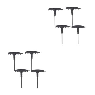 Gatuida 8-Piece T-Handle Skate Wheel Removal Wrench Set, Black