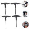 Gatuida 8-Piece T-Handle Skate Wheel Removal Wrench Set, Black view 3