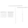 Agwuoetr 2Pcs Acrylic Earring Holder T-Bar Jewelry Display Stand view 1