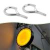 eMagTech 10-Pack M6 Hanging Screw Hooks with Spring Clip view 3