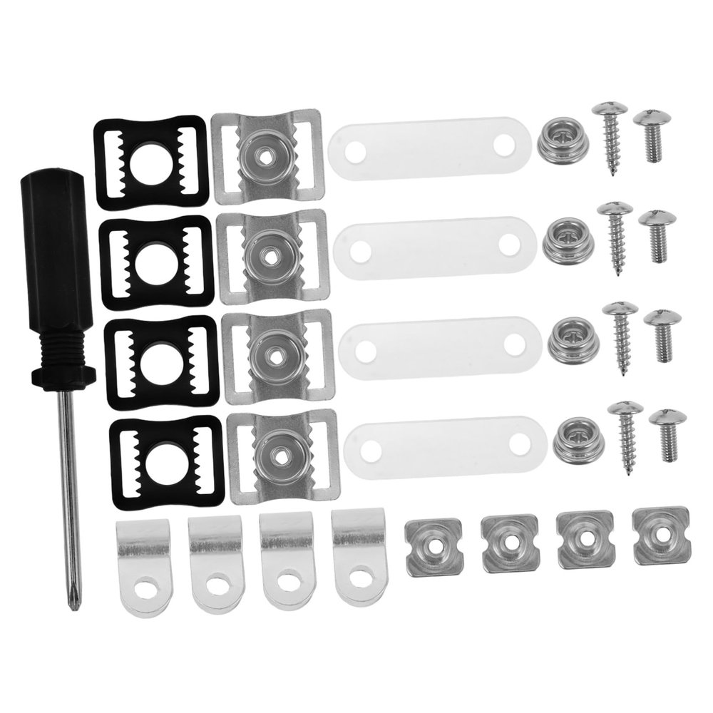 JOINPAYA 57-Piece Stainless Steel Hardware Set for Hockey Helmet Repair