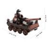 HAMPPLIES Miniature Iron Tank Model view 2