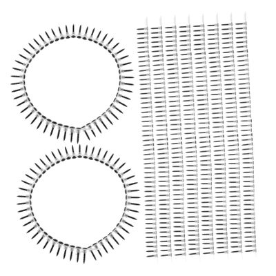 Drywall Screws, 1,000 Count, Silver, with Plastic Chain for Walls