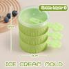 DEFGNOP Ice Pop Molds Set of 3, Silicone view 2