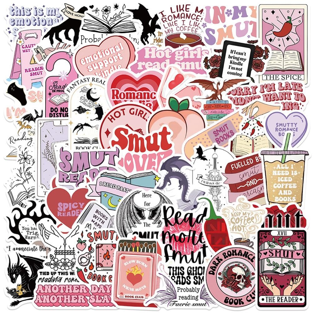 52 Waterproof Retro Stickers