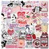 52 Waterproof Retro Stickers view 1