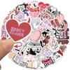 52 Waterproof Retro Stickers view 4