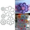 Ldabrye Metal Die Cut Template with Flowers view 2