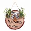 Year-Round Wreath with Welcome Sign view 1