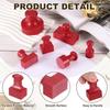 PATIKIL 40x20mm Stamp Holder with Round Grip - 2 Pack view 3