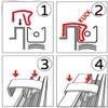 Blinds Clamp Holders, 8 Pack view 4
