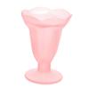 PUYUNA Glass Ice Dessert Bowls, Mini Ice Cream Cups, Blue (Pink) view 1