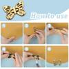 NBEADS 6-Pack Butterfly Twist Lock Closure view 3
