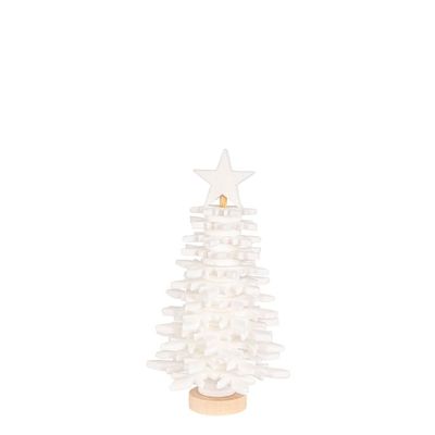 Ideas with Heart | Felt Christmas Tree Kit | DIY Craft Set | Holiday Decoration (White 17.5 cm)