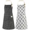 ALTcompluser 2-Pack Adjustable Cooking Aprons view 1