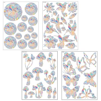 47-Piece Suncatcher Sticker Set