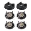 Agwuoetr 4 Plastic Gear Base + 2 Rubber Gears for Magic 250W Mixer Parts view 1