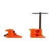 1/2-Inch Wood Glue Pipe Clamp Set for Woodworking, Heavy-Duty Cast Iron view 1