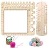 Jiavlyx 2-Piece Scandinavian Knitting Gauge view 1
