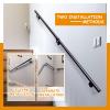 Gaommini Matte Black Wrought-Iron Stair Handrail, 480 cm view 4