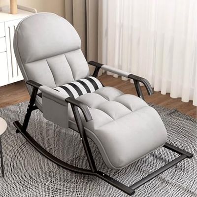 Indoor & Outdoor Rocking Chair with Cushion