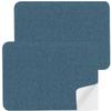 2 Self-Adhesive Fabric Repair Patches, 27.9 x 20.3 cm, Waterproof, Dark Blue view 1