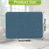 2 Self-Adhesive Fabric Repair Patches, 27.9 x 20.3 cm, Waterproof, Dark Blue view 3