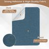 2 Self-Adhesive Fabric Repair Patches, 27.9 x 20.3 cm, Waterproof, Dark Blue view 4