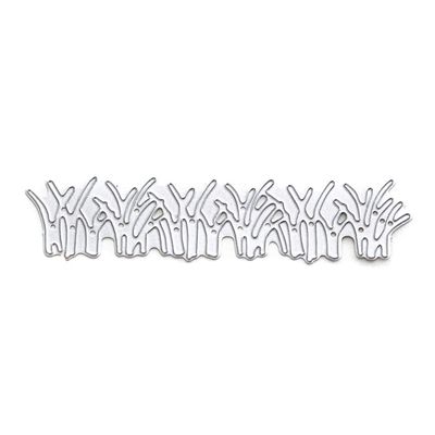 YPREWY Metal Grass Tip Die Cuts for Scrapbooking