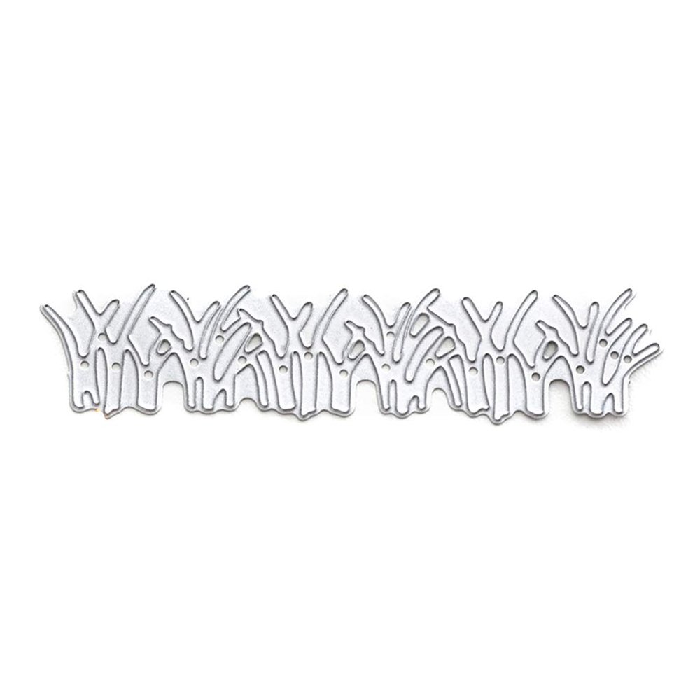 YPREWY Metal Grass Tip Die Cuts for Scrapbooking