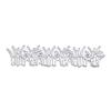 YPREWY Metal Grass Tip Die Cuts for Scrapbooking view 1