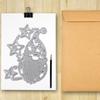 YPREWY Star Santa Clear Stamps Embossing Mold view 4
