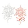 YPREWY Metal Die Cut Template with Floral Design view 2