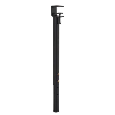 HDEYRSX Adjustable Metal Table Leg, Black, 1 Pc.