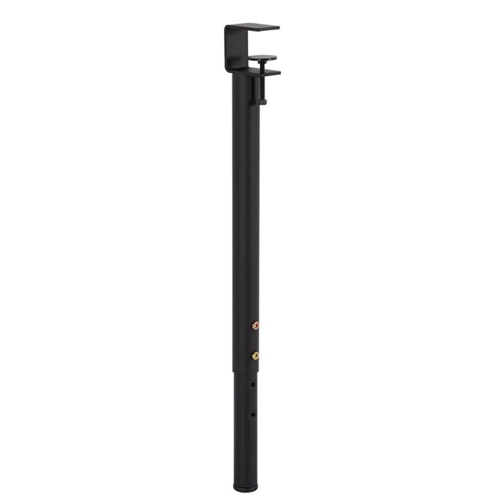 HDEYRSX Adjustable Metal Table Leg, Black, 1 Pc.