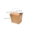CONGARTENO 50-Piece 26 oz Paper Takeout Containers with Wire Handles view 2