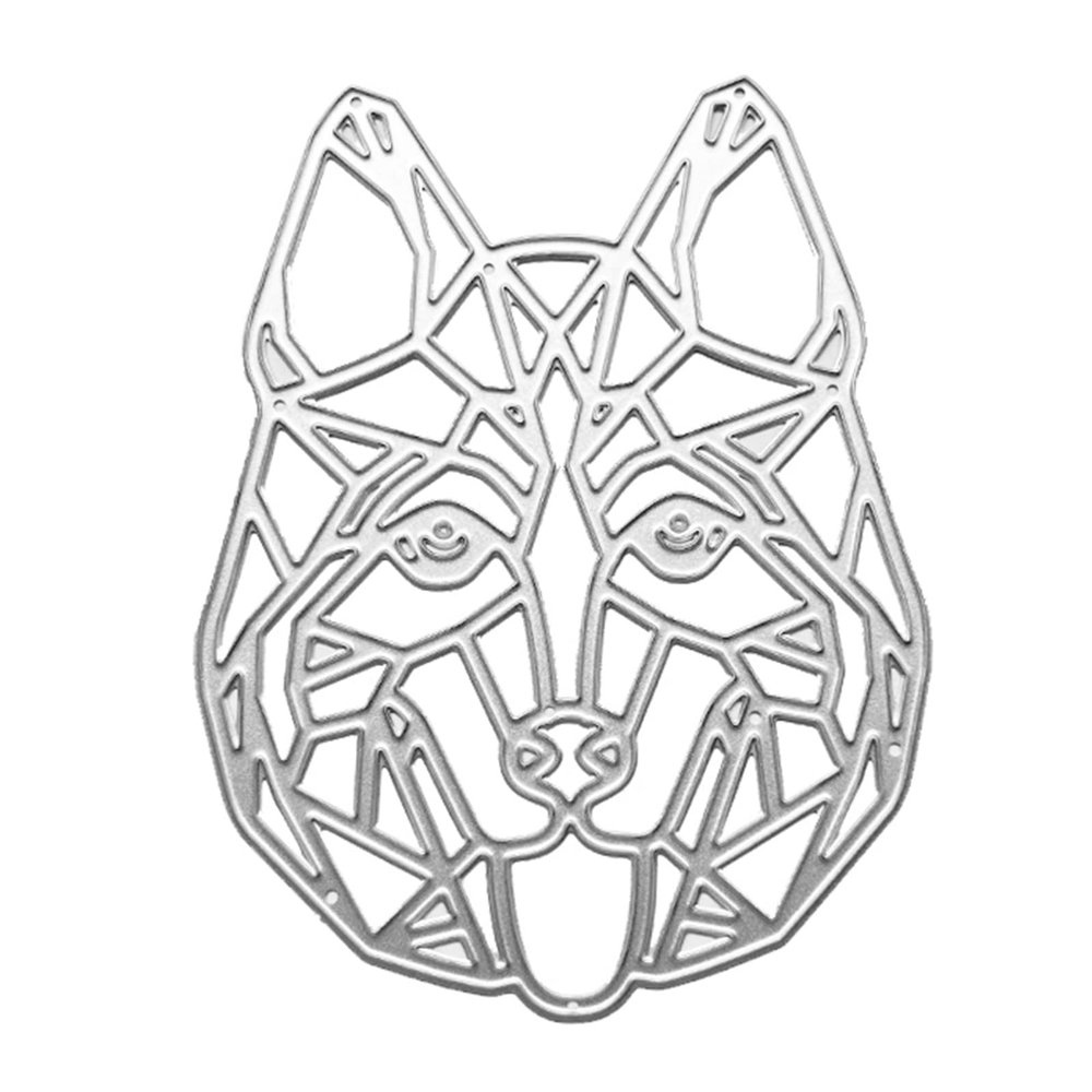YPREWY Metal Die Cut Template - Dog Head