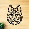 YPREWY Metal Die Cut Template - Dog Head view 2