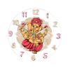 Milageto Elephant God Wall Clock, Decorative Traditional Indian Design, 11.81 in view 1