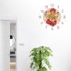 Milageto Elephant God Wall Clock, Decorative Traditional Indian Design, 11.81 in view 2