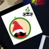 YPREWY Christmas Die Cut with Santa Design view 3