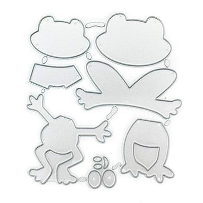 YPREWY Happy Frog Metal Cutting Dies