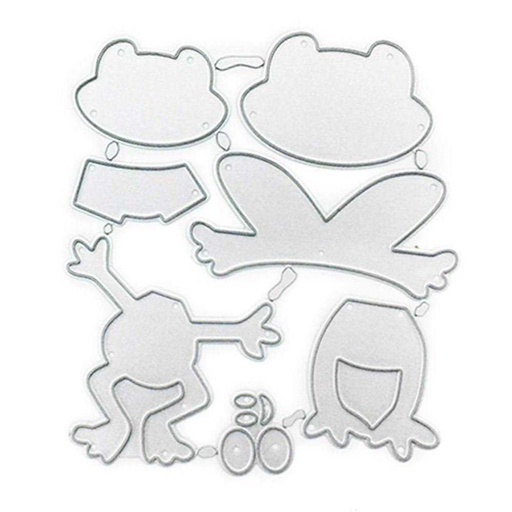 YPREWY Happy Frog Metal Cutting Dies