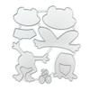 YPREWY Happy Frog Metal Cutting Dies view 1