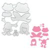 YPREWY Happy Frog Metal Cutting Dies view 2