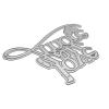 YPREWY Metal Cutting Die - Mother and Heart Design view 1