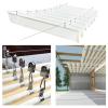Pergola Cover for Outdoor Areas, Patios, Courtyards, and Gazebos, U-Shaped Retractable Shade Sail with Sliding Design (W 3 x L 13 m x L) view 3
