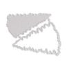 YPREWY Metal Die Cut Template - Christmas Tree view 1