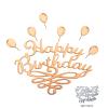 YPREWY Happy Metal Die Cut Template view 4
