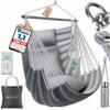 KESSER Haiti Hanging Chair, 150 kg Capacity, 360° Swivel, UV-Resistant & Water-Resistant view 1